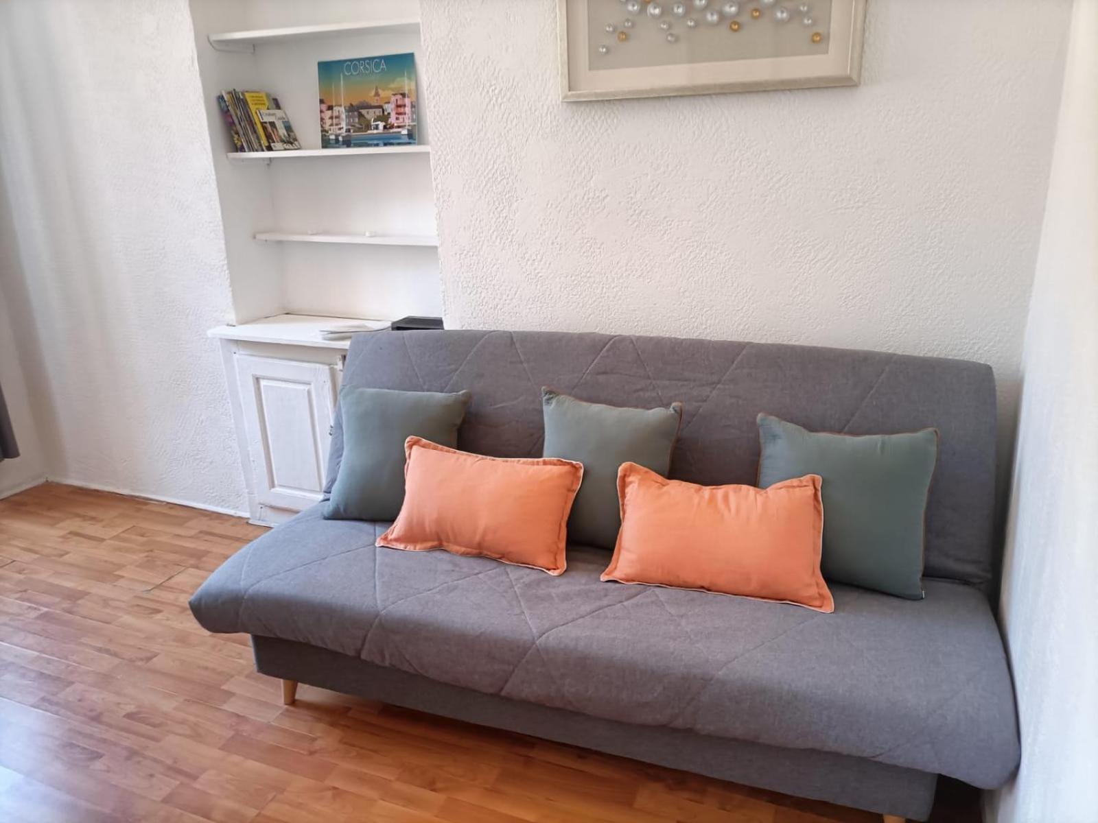 **** Very Central Ajaccio 36 Rue Fesch, Cosy Flat In City Center Pedestrian Street, Up To 4 People **** Luaran gambar